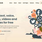 Figma Social Landing Page Template