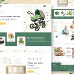 Kids and Baby Products Website Template Figma