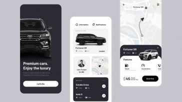 Car Rental Figma Mobile App Template