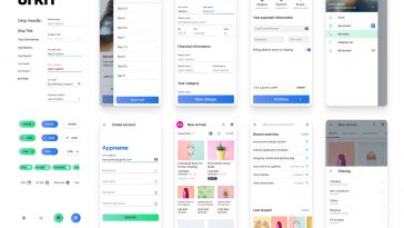 Free UI Library Android Figma Templates