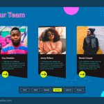 Meet The Team Page Design Figma Templates