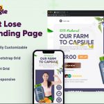 Supplement Landing Page Figma Template