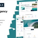 Travel Agency Website UI Kit Figma Free Download