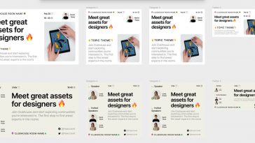 Clubhouse Templates Figma1