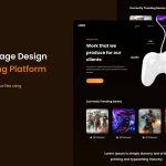 Figma Gaming Website Template