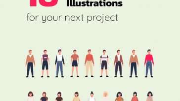 Free 18 People Illustrations For Figma