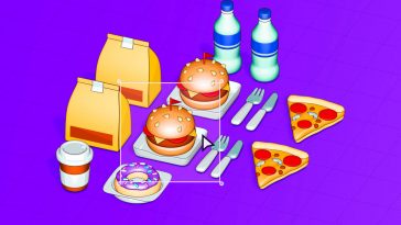 Isometric Food Icons Figma