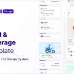 Tini – Figma Food App Template