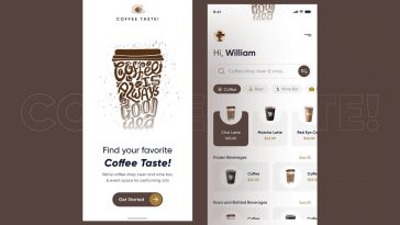 Coffee Mobile App UI Design Figma