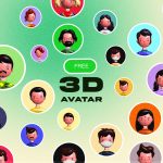 24 Free 3D Avatars Figma
