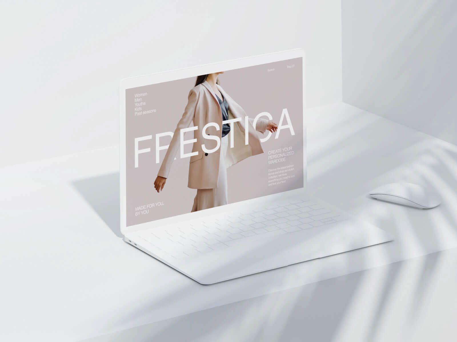Fashion Ecommerce Website Template Frestica 2
