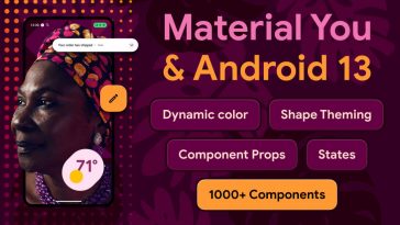 Material You – Android 13 Figma UI kit