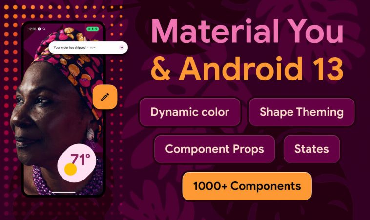 Material You – Android 13 Figma UI kit