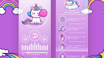 Unicorn Music Player for Kids free .fig file