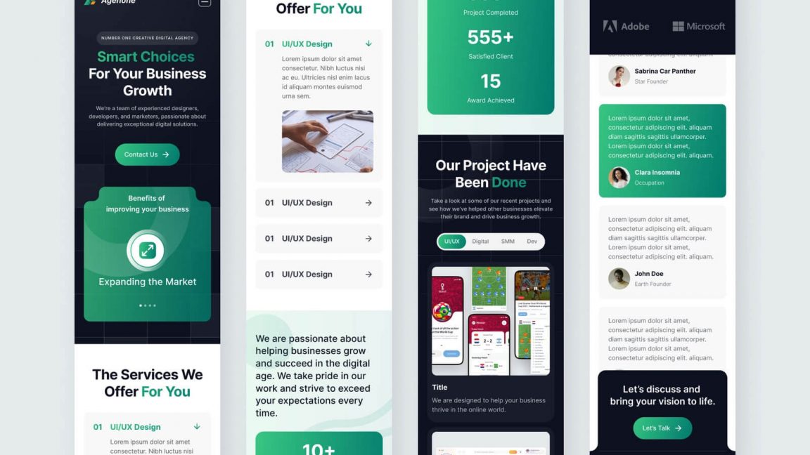 Free ChatGPT Chatbot Website Template Figma file Figma Template