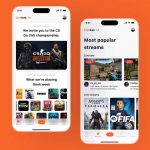 Figma Game Streaming App UI Design