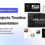 Project Timeline Presentation Template Figma
