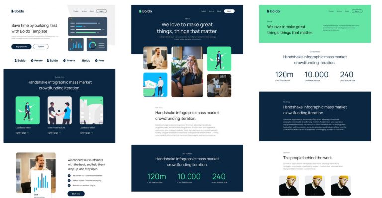 Free Web Agency Template for Figma