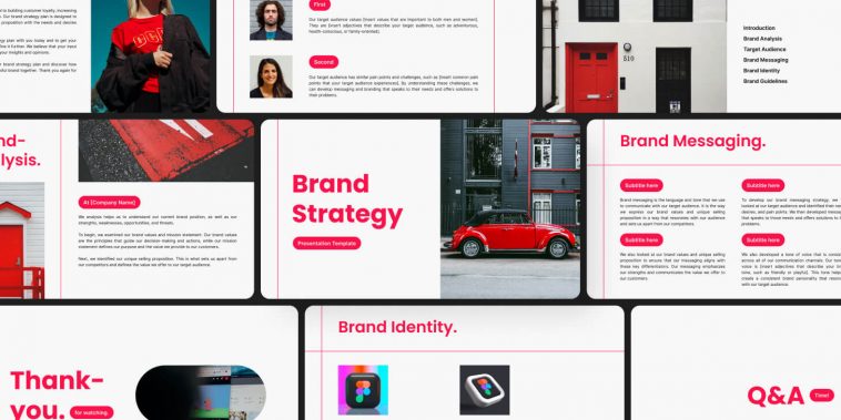 Brand Strategy Template for Figma