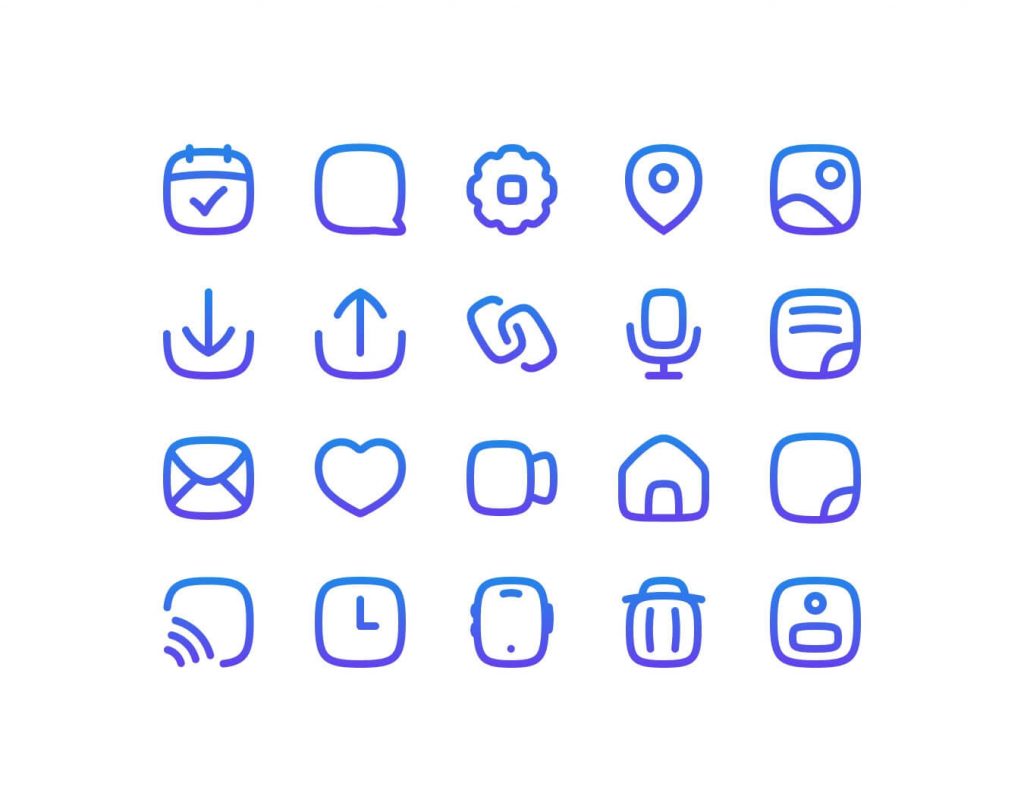 Free Squircle Icons Figma Template