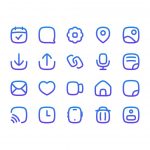 Squircle Icons Figma Template
