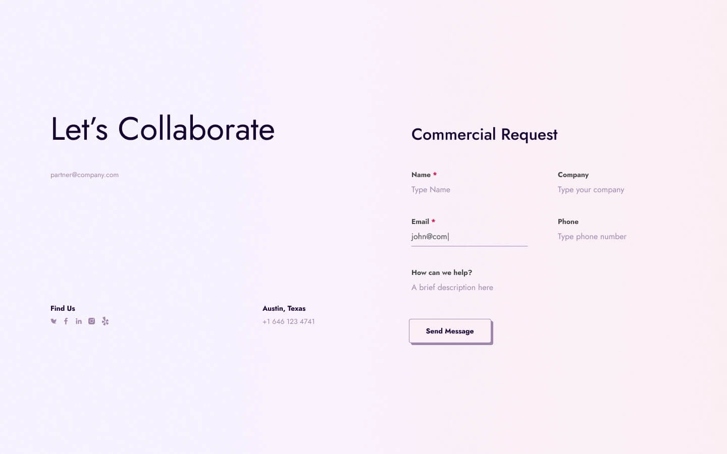 3 Contact Page Templates Figma Download3