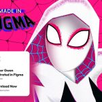 Spider Gwen – Figma Illustration