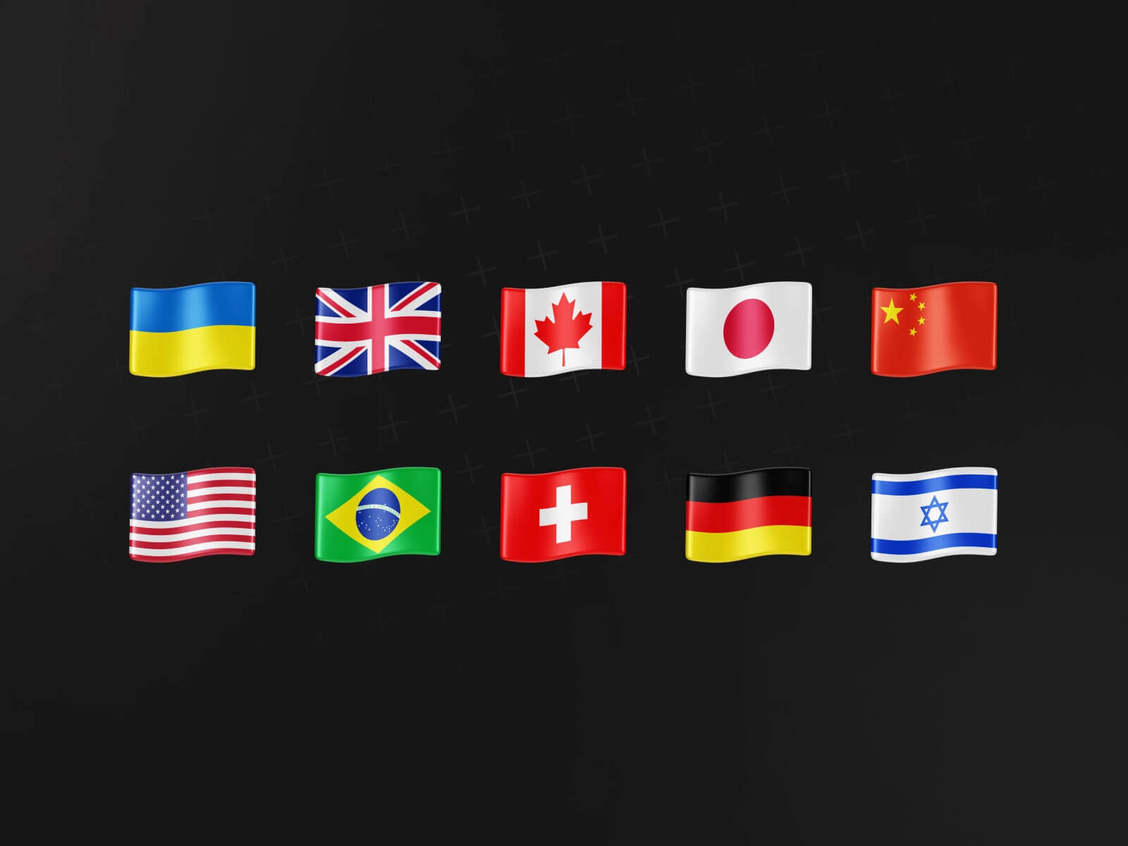 Free 3D Country Flags Figma1