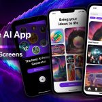 Free AI Art Generator App UI Figma