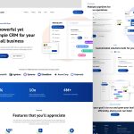 Free SaaS Landing Page Template Figma