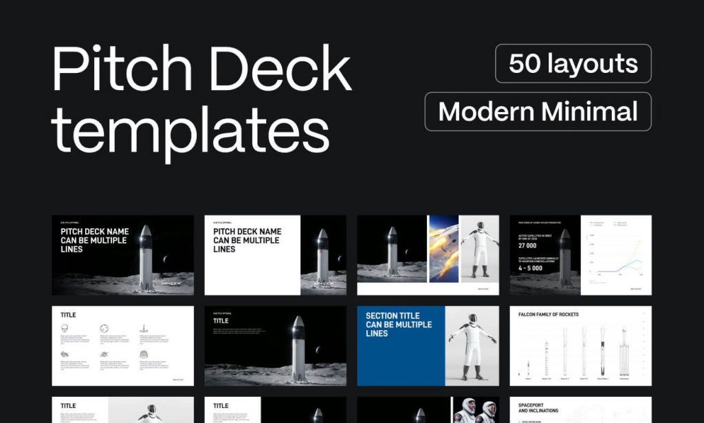 Free 50 Pitch Deck Templates Figma