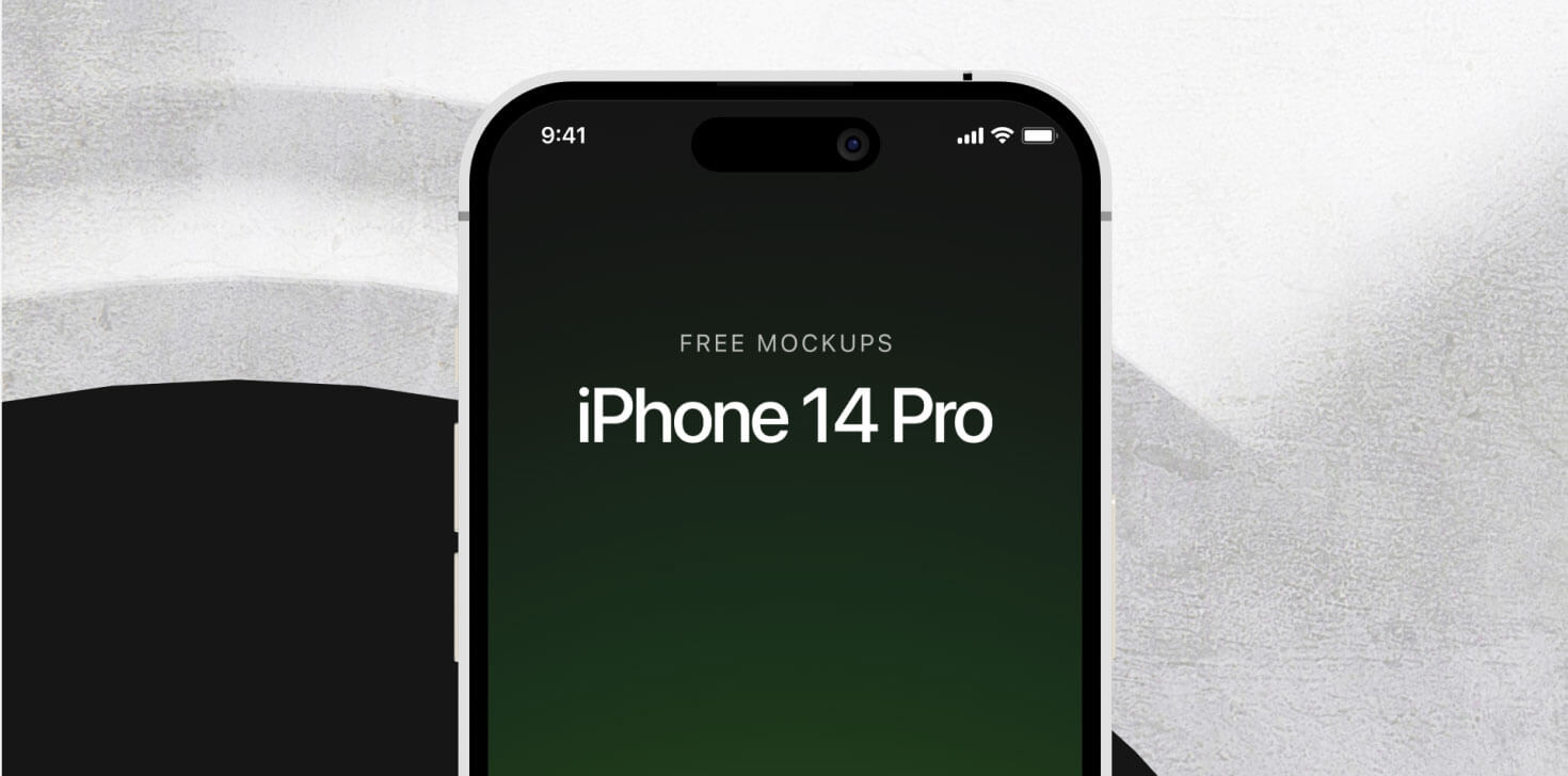 iPhone 14 Pro Figma Mockup1