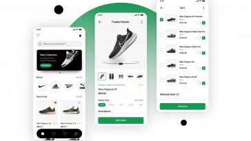 Figma Sneakers Ecommerce App