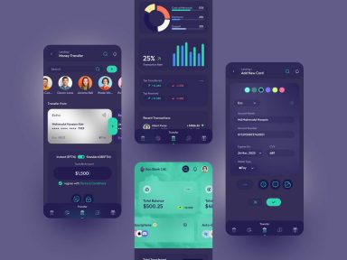 Free Figma Banking App UI Design Figma Template - Free Figma Template