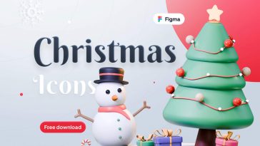 3D Christmas Icons – Clavius Design System1