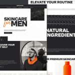 Skincare for Men Website Template