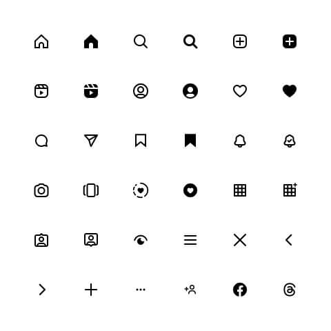 Instagram UI Icons2