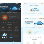 Free Figma Cloud Computing Services Landing Page Template