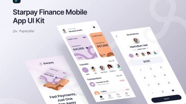 Starpay – Free Figma Finance App UI Kit Template