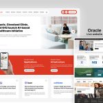 Free Figma Oracle Website Redesign Concept